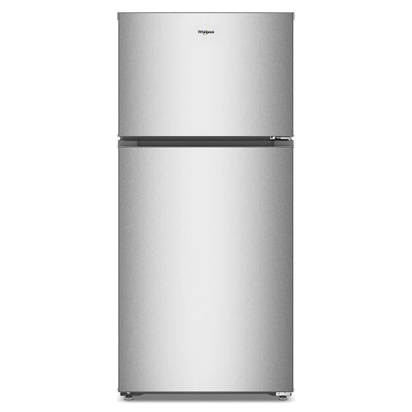 Whirlpool 14.3 Cf Top Freezer Refrigerator, Fingerprint-Resistant Stainless