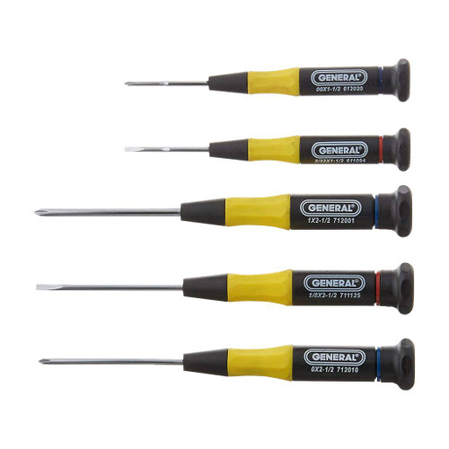 General Precision Screwdriver Set, 5-Piece