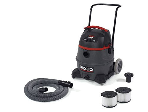 Ridgid 50373 Smart Pulse Wet/Dry Vacuum, 14 Gallon, Red