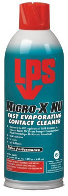 ITW Pro Brands Micro-X NU Fast Evaporating Contact Cleaners, 11 oz Aerosol Can, 12/CA, #6616