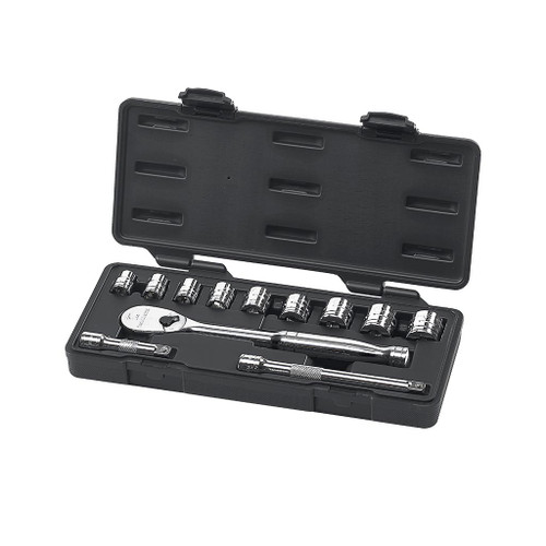 GearWrench 3/8" Drive 6-Point Standard SAE Sockets, 12-Piece Set