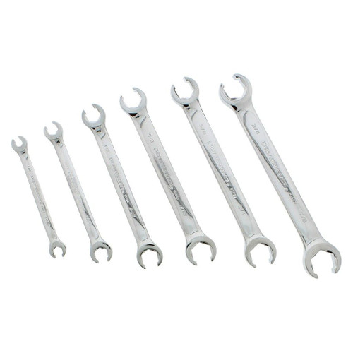 GearWrench Flare Nut SAE Wrench Set, 6-Piece