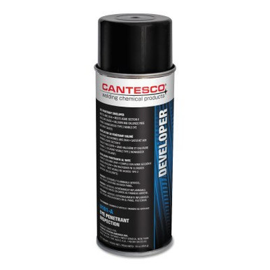 Cantesco Developer Dye Penetrants, Liquid Penetrant, Aerosol Can, 12 oz, 12 CN/CA, #D101A