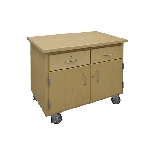 Hann Mobile Project Support Cart with Doors