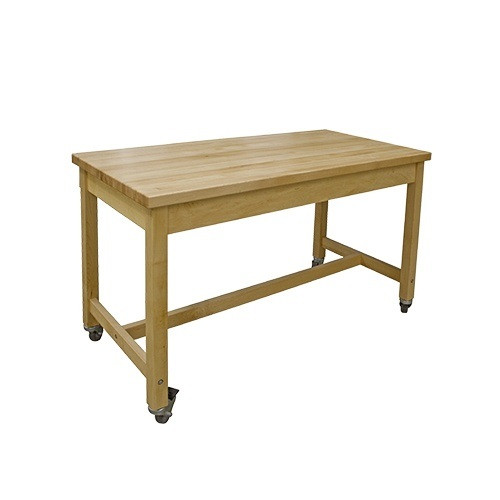 Hann Collaboration Table, 30" x 60" with 1-3/4" Maple Top