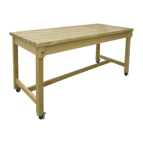 Hann Collaboration Table, 30" x 72" with 1-3/4" Maple Top