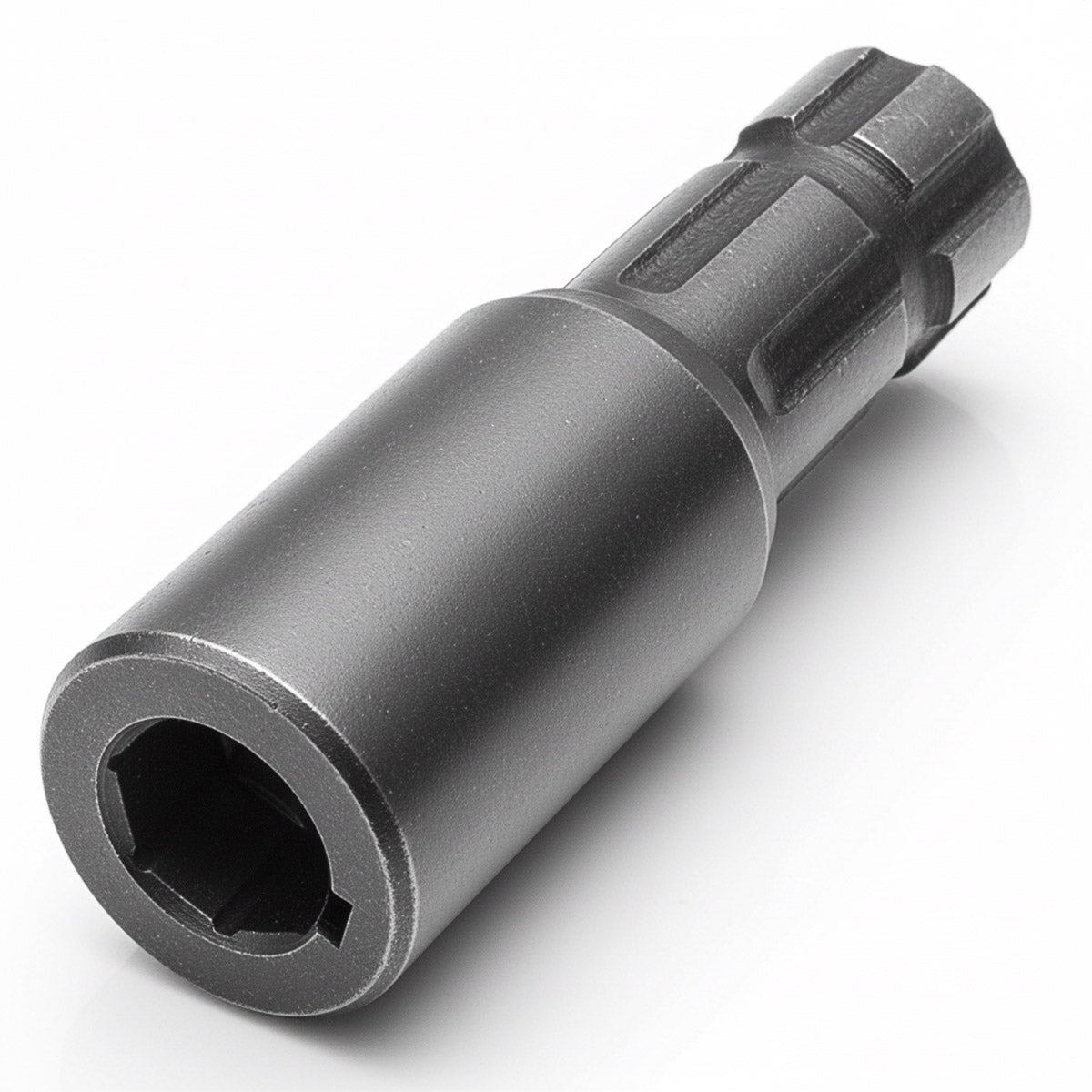 PTO Adapter - 1" Round x 1-3/8" 6 Spline, Keyway