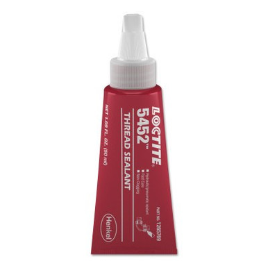 Loctite 5452 Fast Cure Thread Sealants, 50 mL, 2 in Thread, Purple, 1/EA