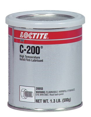 Loctite C-200 High Temperature Solid Film Lubricants, 1.3 lb Can, 1 CAN, #233496