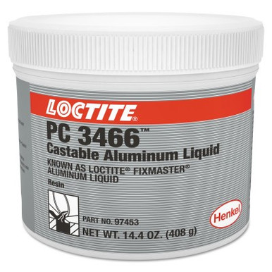 Loctite Fixmaster Aluminum Liquid, 1 lb, Kit, Aluminum, 1/KIT