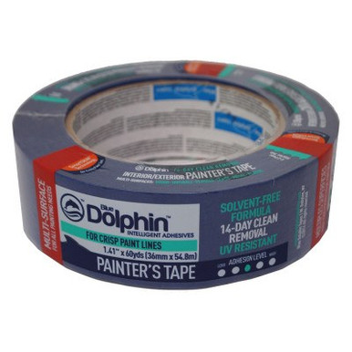 Linzer Professional Painters Blue Masking Tape, 1-1/2 in X 60 yd, 24 RL/CA