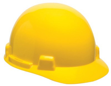MSA SmoothDome Slotted Caps, 4 Point, Fast-Trac Ratchet, Yellow, 1/EA, #10074069