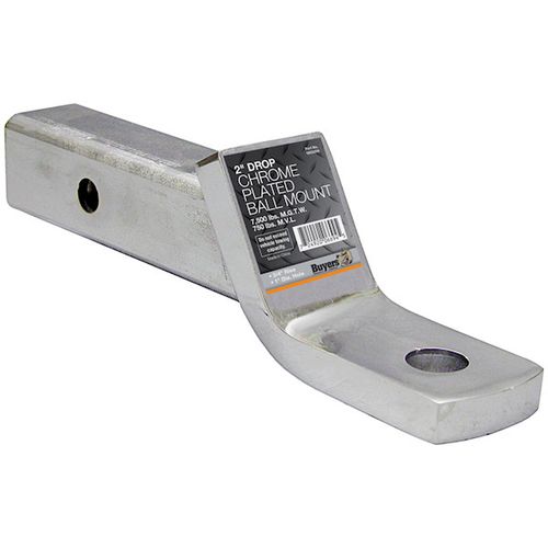 Curt ™ Chrome Straight Ball Mount
