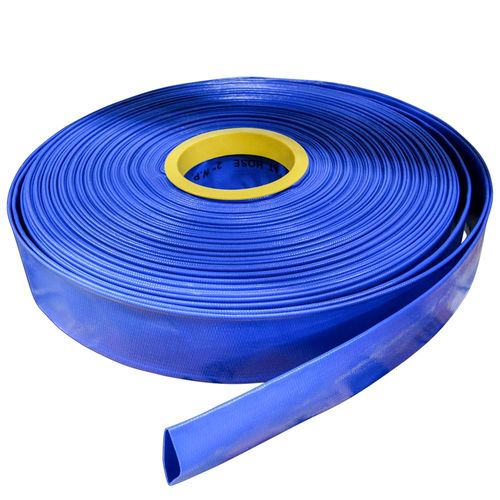 2" PVC Blue Lay Flat Discharge Hose 50' Boxed