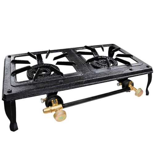 Carolina Cooker Double Burner, Cast Iron Stove