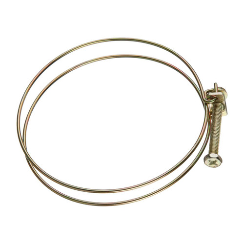 Woodstock Dust Collection Hose Wire Steel Clamp, 6"