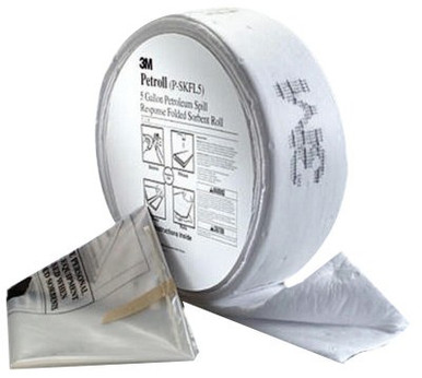 3M Petroleum Sorbent Spill Kit P-SKFL5, Environmental Safety Product, Petroll, 3 KIT/CS, #7000029638