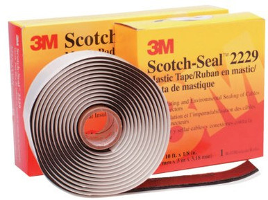 3M Scotch-Seal Mastic Tape 2229, 3 3/4 in X 10 ft, 125 mil, 1/EA, #7000043008
