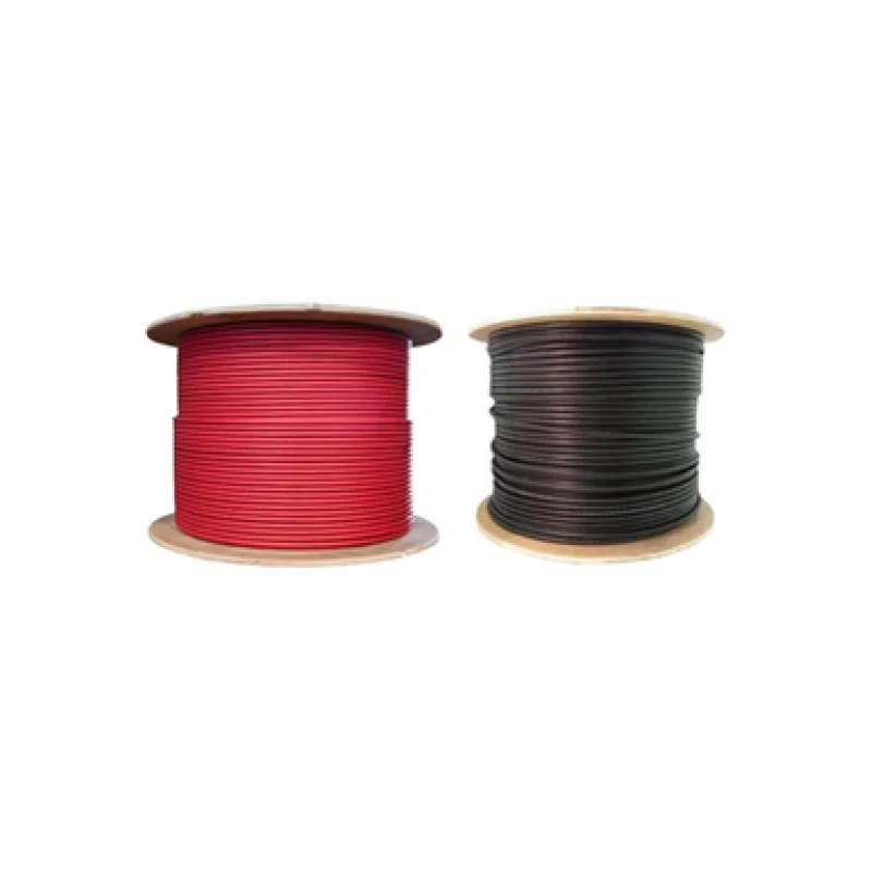 500ft 10 AWG Copper PV Wire | Black and Red