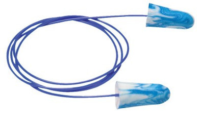 Moldex SparkPlugs Metal Detectable Foam Earplugs, Foam, Metal Detectable with Cord, 100 PR/BX, #6615