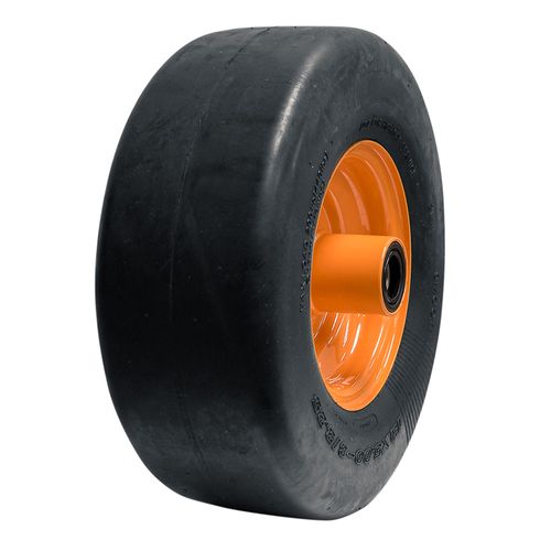 HI-RUN Semi-pneumatic Tire Assembly, 9X3.50-4/2.25, 5/8", AWD1001
