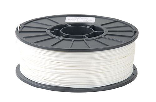 Toner PLA Filament 1.75mm 2.2 lb. Spool, White