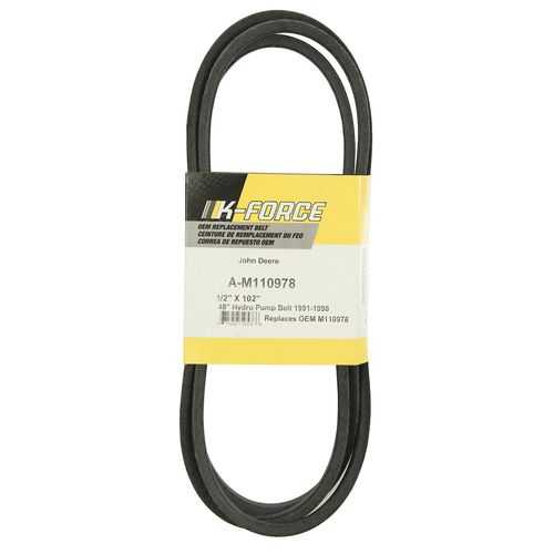 Oregon 75-246 Drive Belt, to fit John Deere, 1/2 In. x 102-1/4 In.