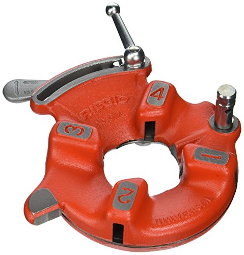 Ridgid 97065 Universal Quick Opening Right Hand Oiling Die Head, Red