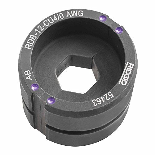 Ridgid 52498 12T Copper 750 Kcmil Round Die