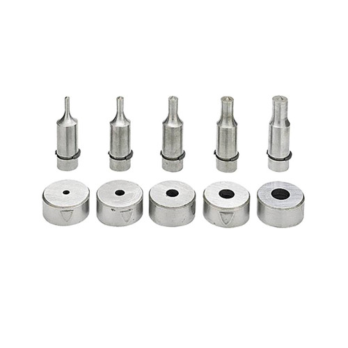 MetalPro 40 & 45-Ton Ironworker 5-Piece Round Punch & Die Set