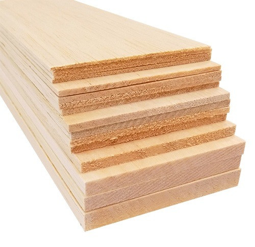 Bud Nosen Balsa Wood Economy Pack, Sheets