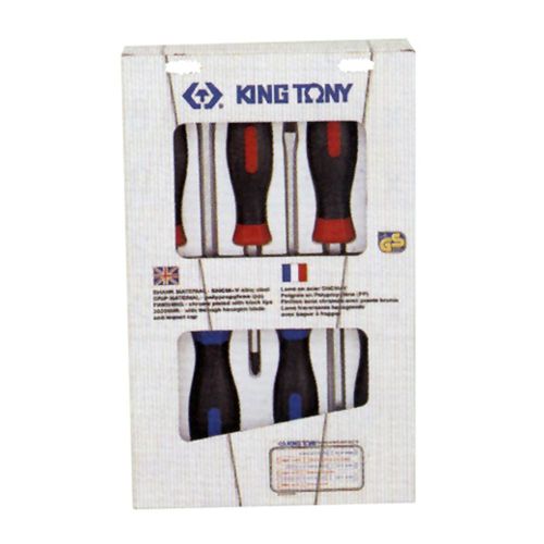 King Tony 030206MR Screwdriver Set 6 Piece Metric