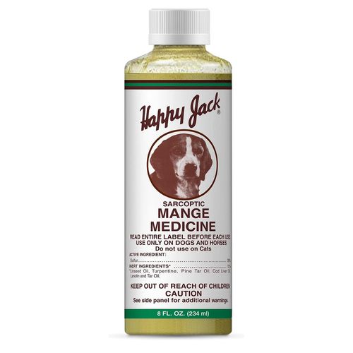 Happy Jack Mange Medicine 8 Oz.