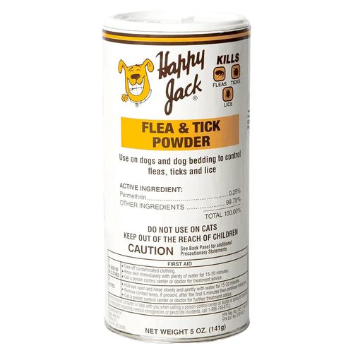 Happy Jack Flea and Tick Powder 5 oz. Can