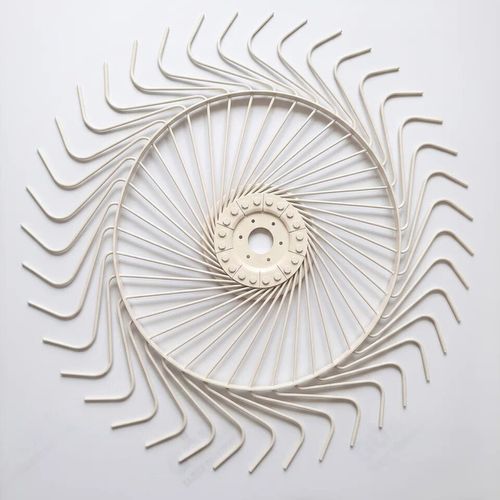 Hay Rake Tine Wheel Assembly, Right Hand