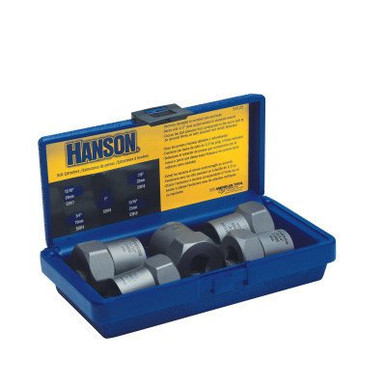 Irwin Hanson 5-pc Lugnut Specialty Sets, 1/2"Drive, Carbon Steel, #IR-54125 (Qty. 1)
