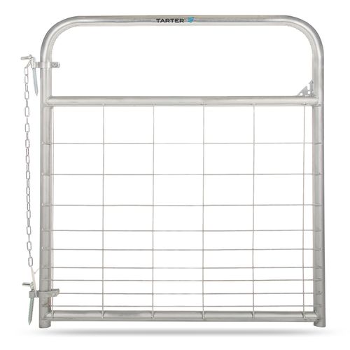 Tarter Watchman Galvanized Wire Mesh Gate 4 ft.
