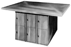 Montisa Learning Metalworking Bench with 12 Lockers