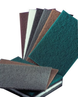 Norton Bear-Tex Hand Pads, Very Fine, Silicon Carbide, Gray, 20/BX, #66261085100