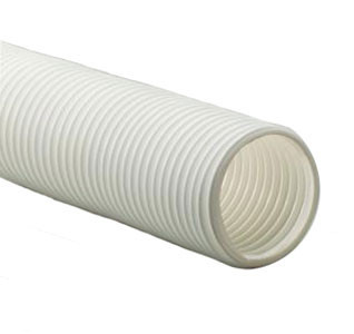 Flexaust Flexadux TR (T-7 White) Series 50 ft. Thermoplastic Duct Hose