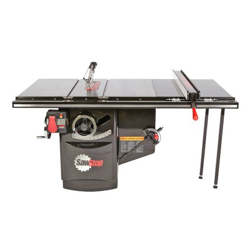 SawStop 10" Industrial Cabinet Saw, 36" T-Glide Fence, 3 HP, 1 PH, 230V