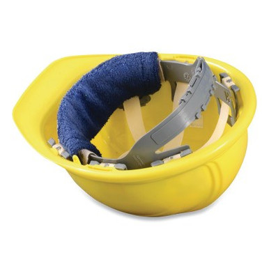 OccuNomix Terry Topper Hard Hat Sweatbands, Navy, 12/PK, #88001