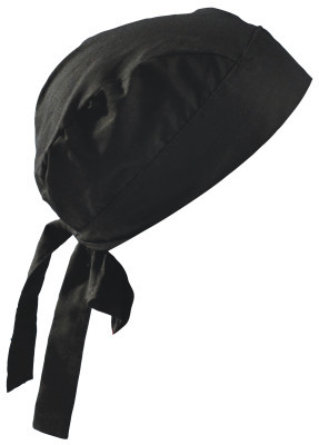 OccuNomix Tuff Nougies Regular Tie Hats, One Size, Navy, 1/EA, #TN501