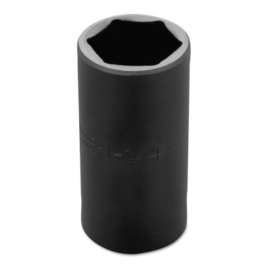 Stanley Products Torqueplus Deep Impact Sockets 1/2 in, 1/2 in Drive, 1 1/4 in, 6 Points, 1/EA, #J7340H