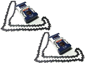 Husqvarna Genuine OEM 2 Pack 20" X-CUT SP33G, .325" pitch, .050 gauge 80DL Chainsaw Chains - 581643680-2PK