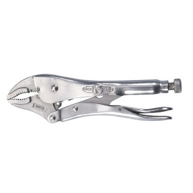 Irwin Locking Pliers, Curved Jaw Opens to 15/16", 4", #IR-1002L3 (5/Pkg)