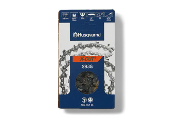 Husqvarna Genuine OEM 16" X-CUT S93G, 3/8" mini pitch, .050 gauge 55DL Chainsaw Chain - 585422155