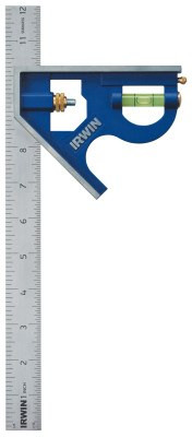 Irwin Metal Combination Squares, 16", Cast Zinc, #IR-1794471 (3/Pkg)