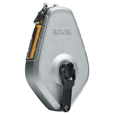 Irwin Strait-Line Aluminum Chalk Reels, 50 ft, Carded,#IR-1932871(6/Pkg)