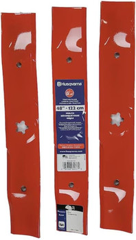 Husqvarna Genuine OEM 48-Inch Mulching Lawn Mower Blades - 586117303